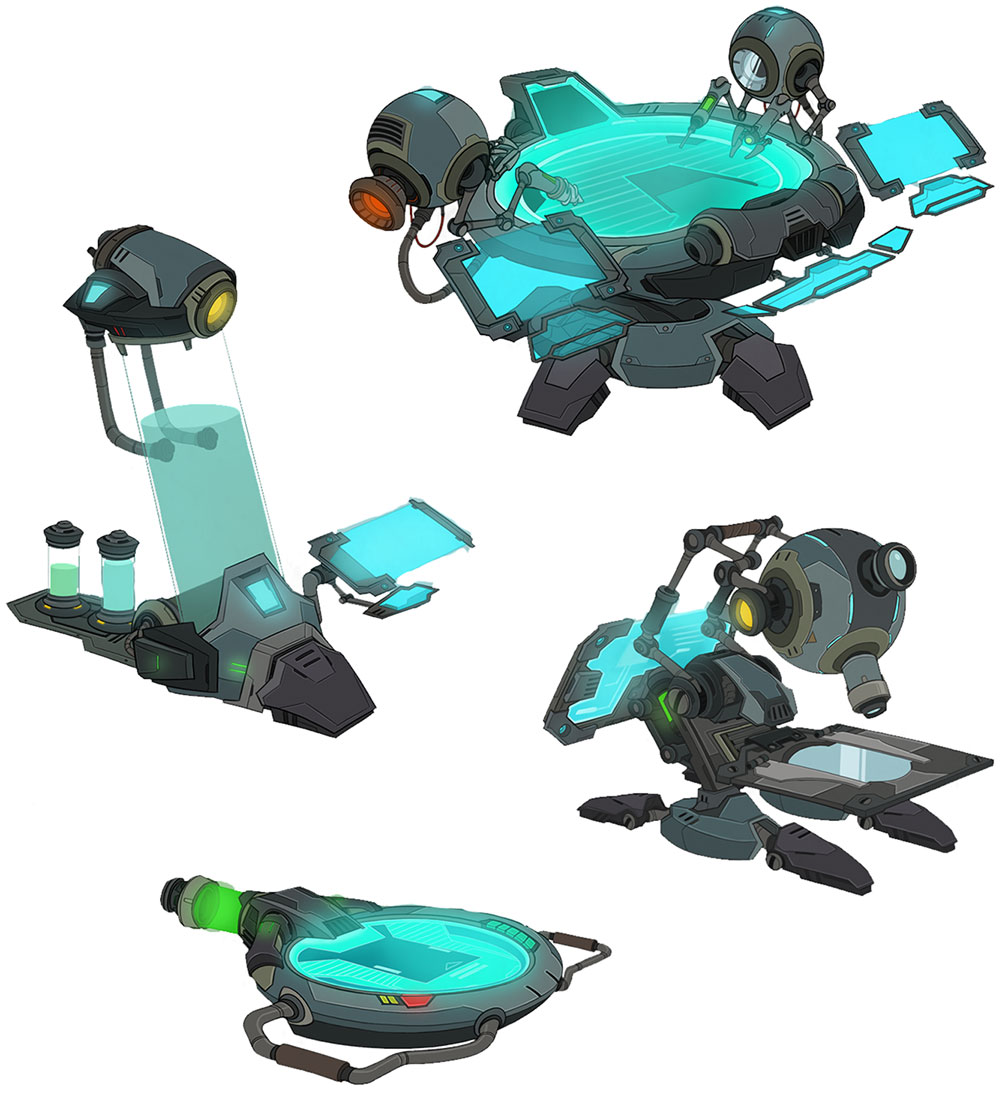 Mordesh Equipment Art from WildStar