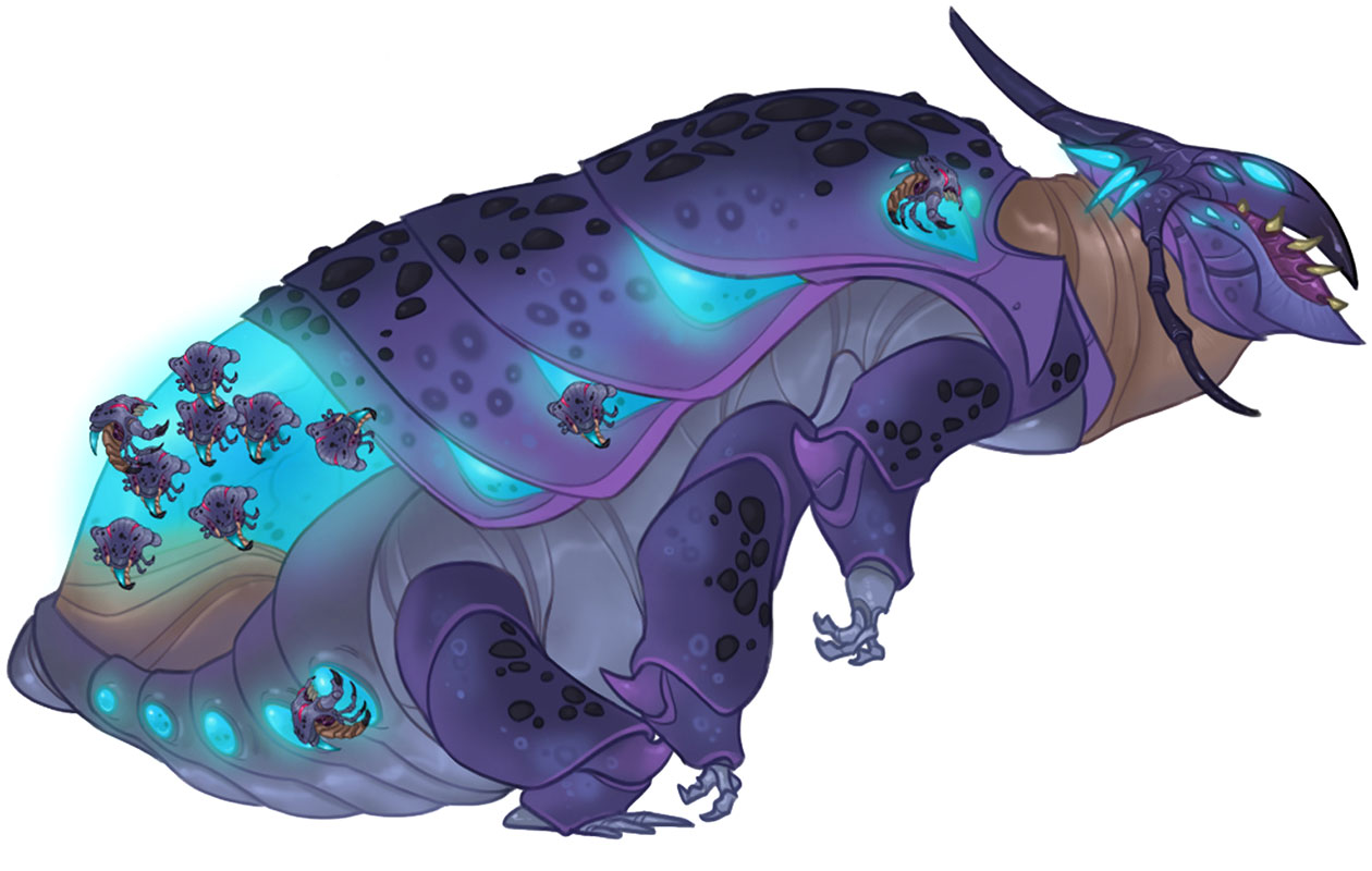 Skug Queen Variant Art from WildStar