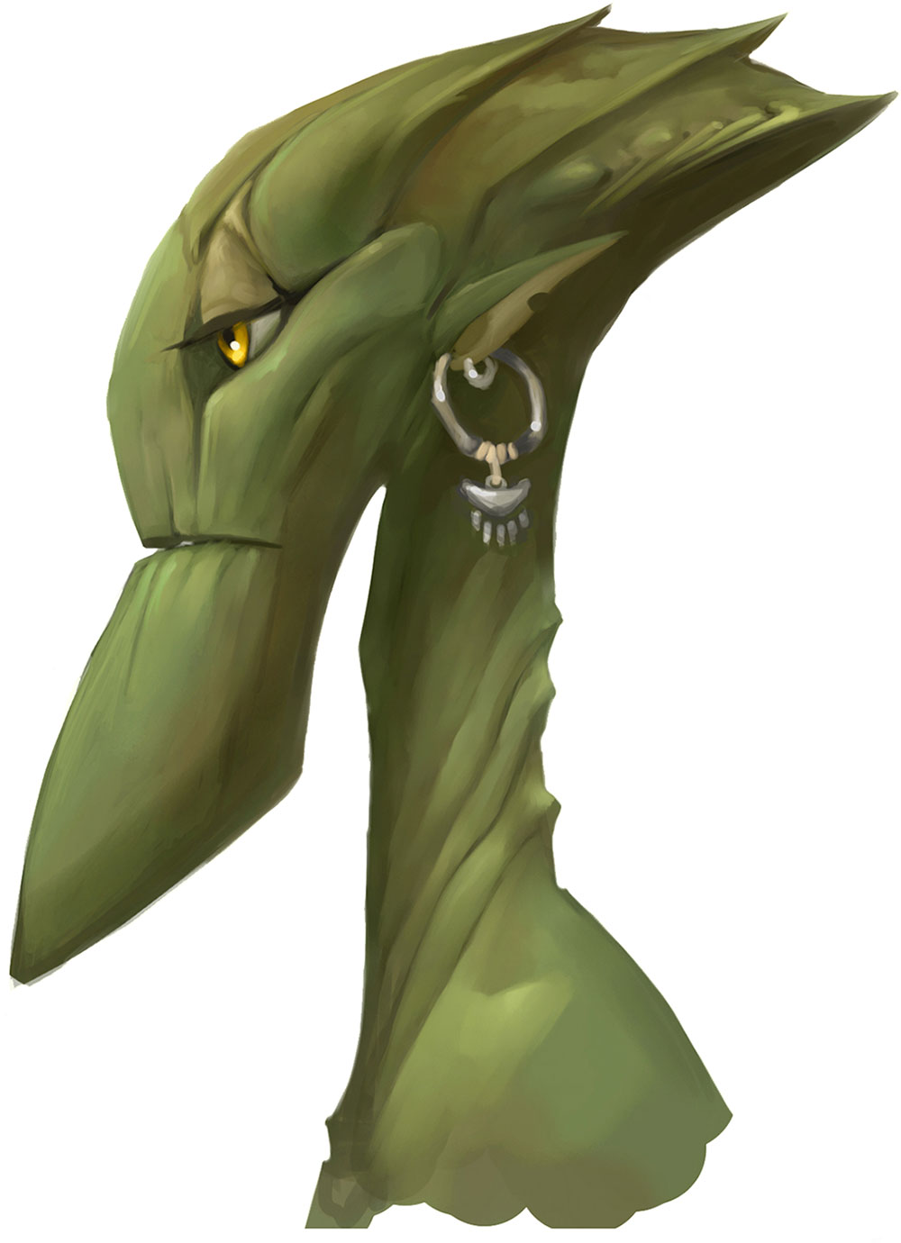 Smuggler Head Art from WildStar
