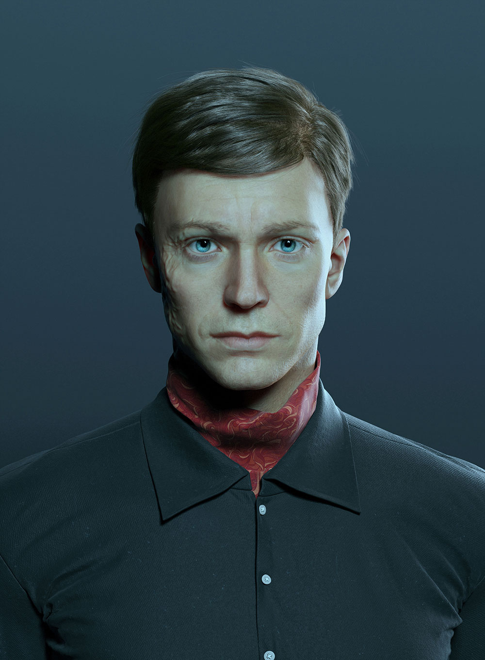 Probst Wyatt III Art from Wolfenstein: The New Order