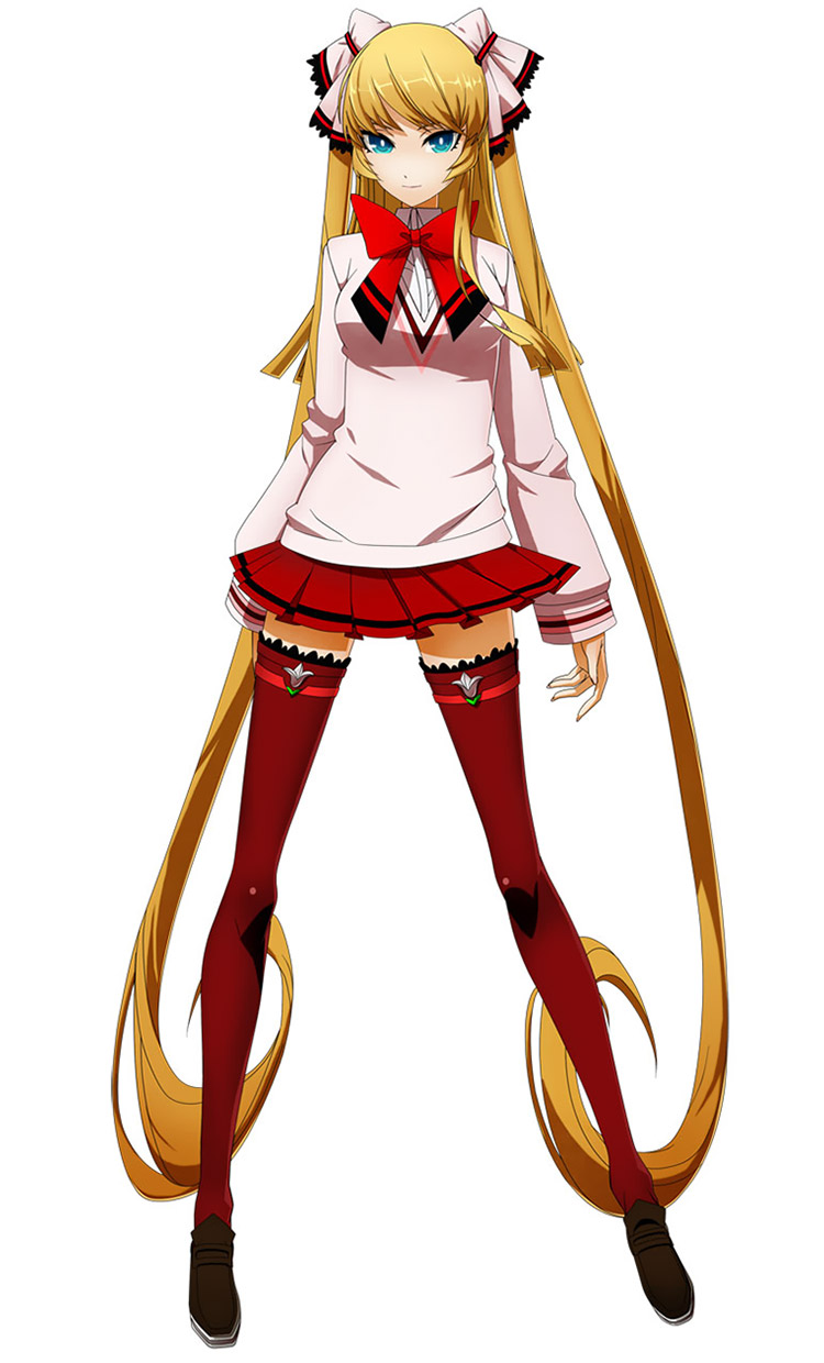 Kuon Glamred Stroheim Art from XBlaze Code: Embryo