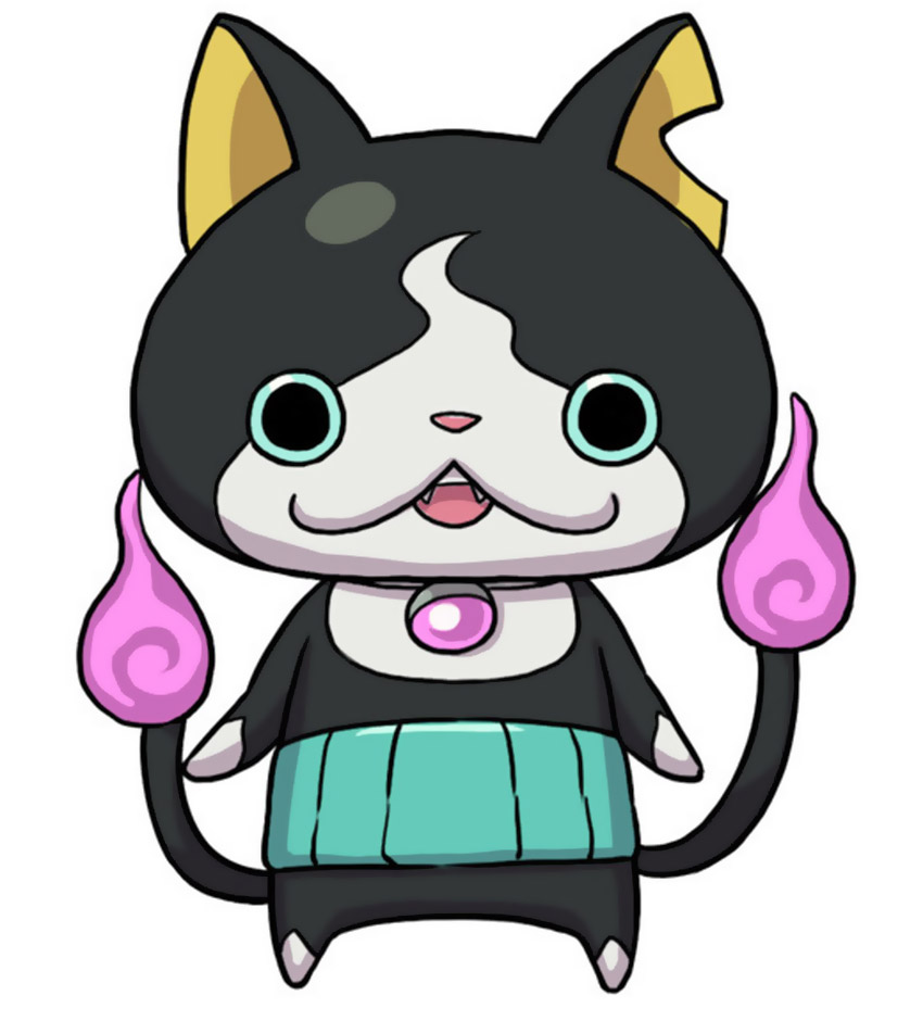 Black Nyan Art from Youkai Watch