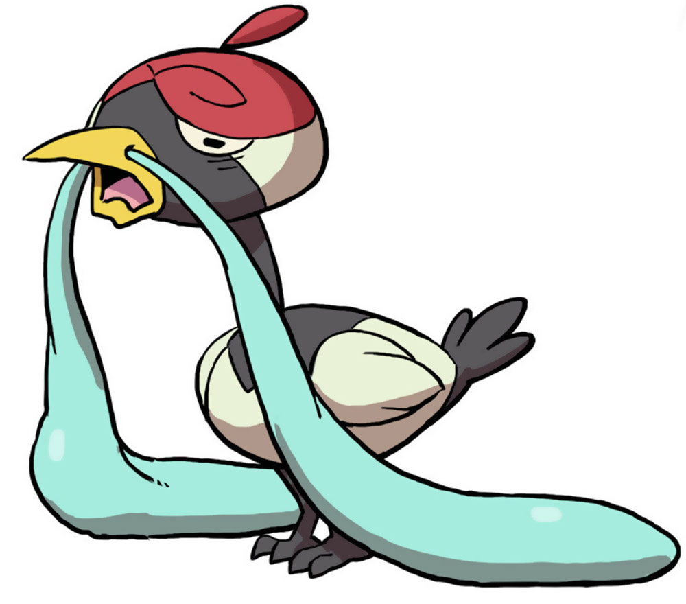 Dragging Crane Art from Youkai Watch