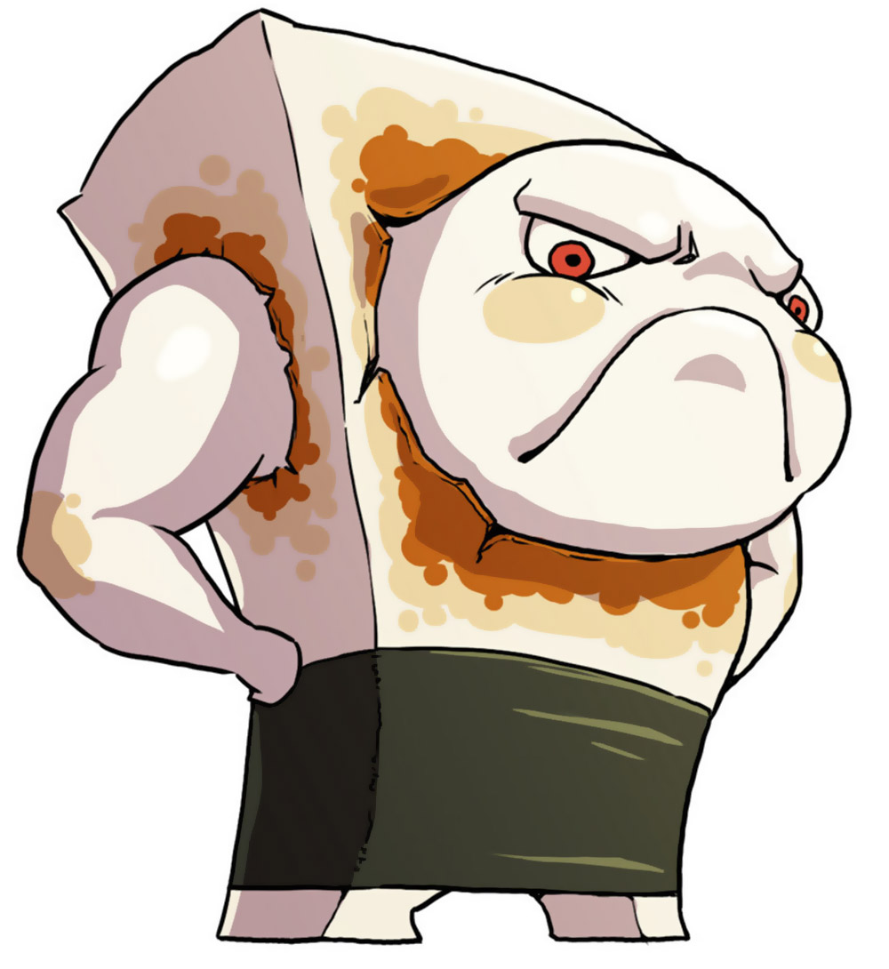 Power Mochi Art from Youkai Watch