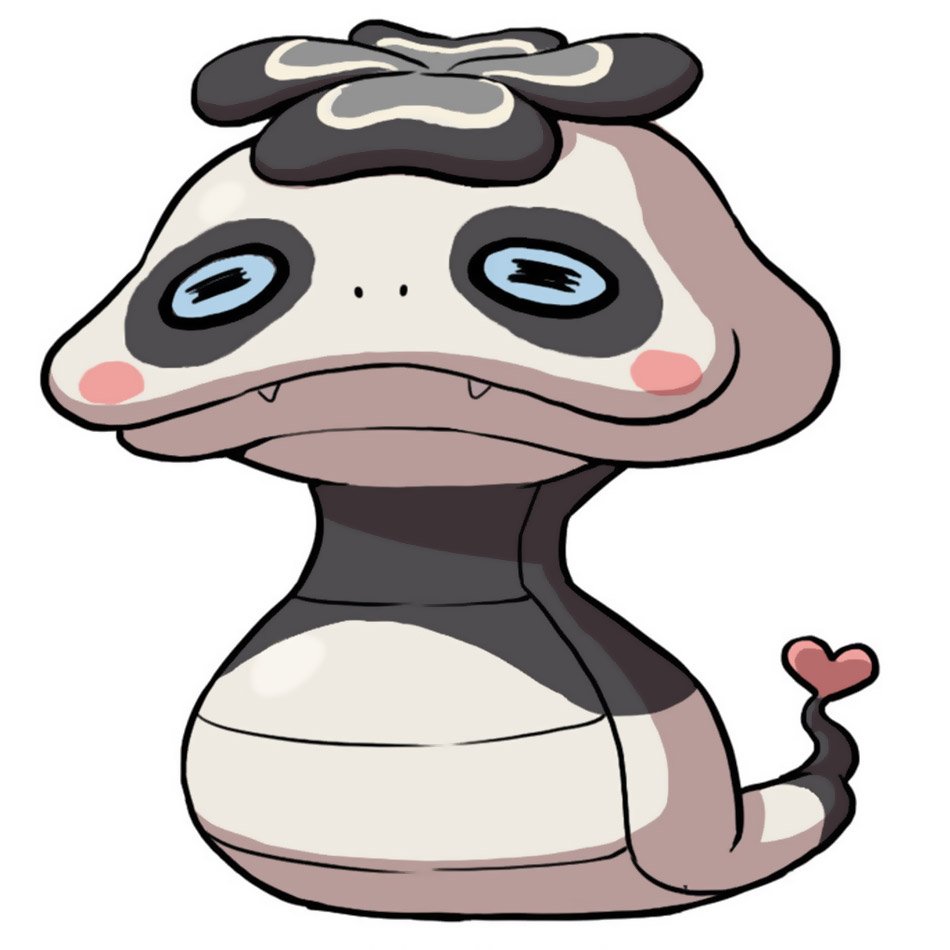 Tsuchinoko Panda Art from Youkai Watch