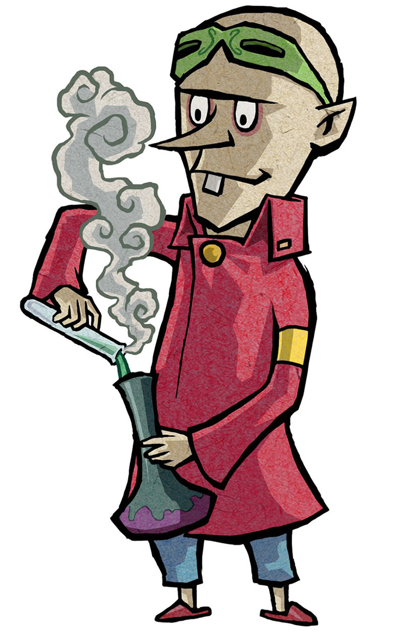 Doc Bandam Art from The Legend of Zelda: The Wind Waker HD