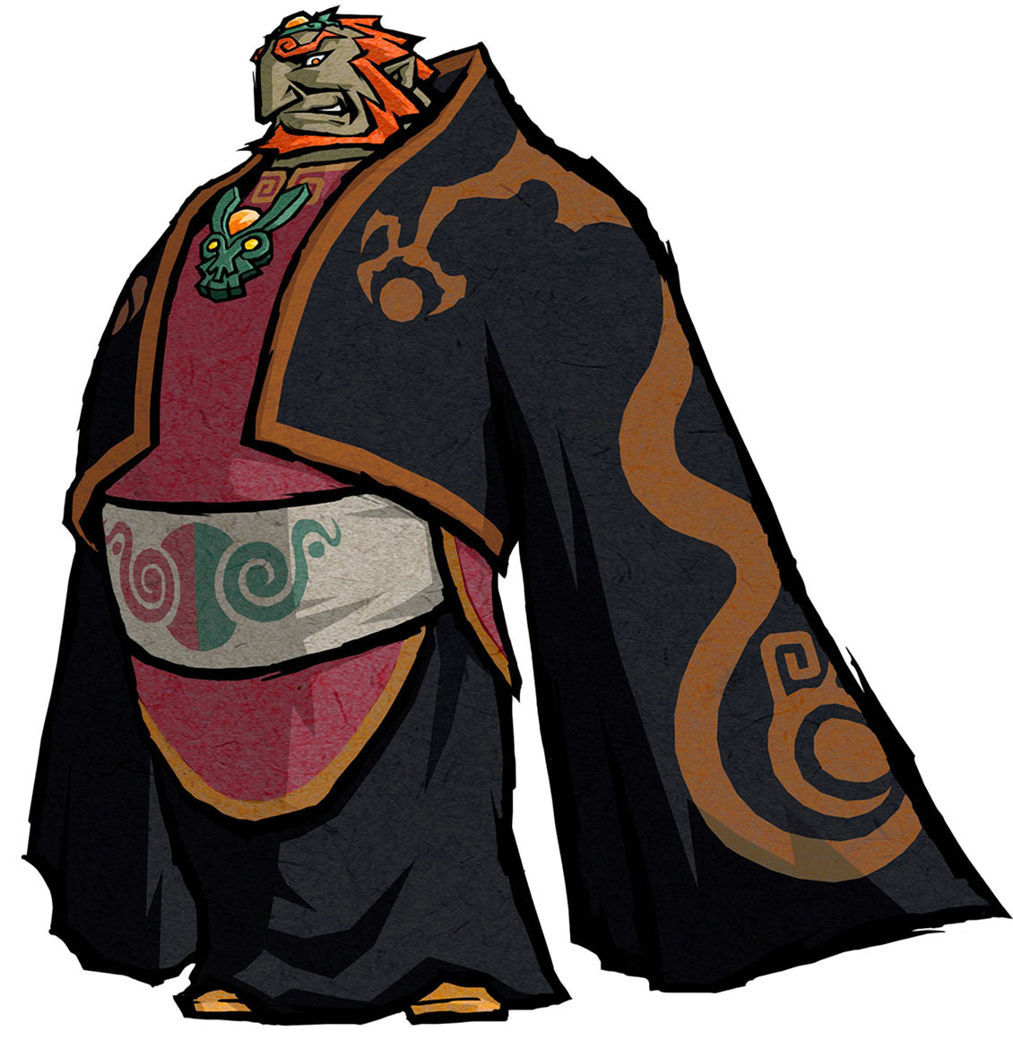 Ganondorf Art from The Legend of Zelda: The Wind Waker HD