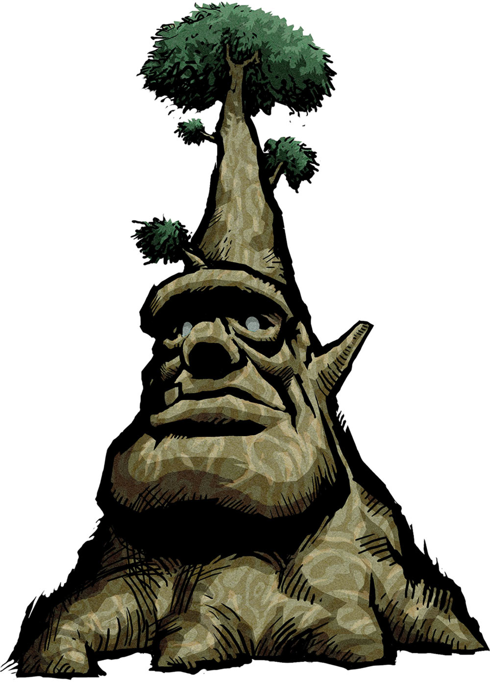 Great Deku Tree Art from The Legend of Zelda: The Wind Waker HD