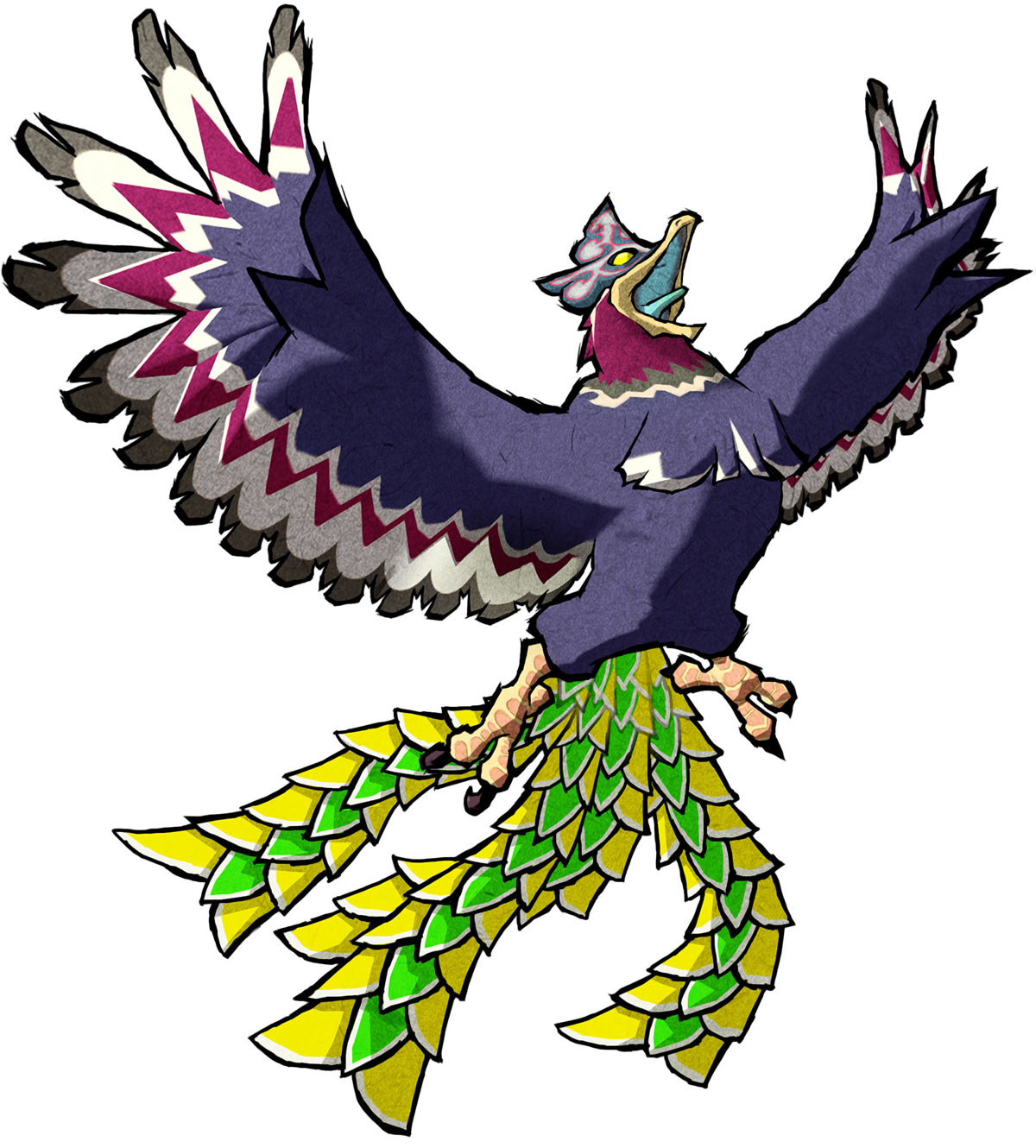 Helmaroc King Art from The Legend of Zelda: The Wind Waker HD