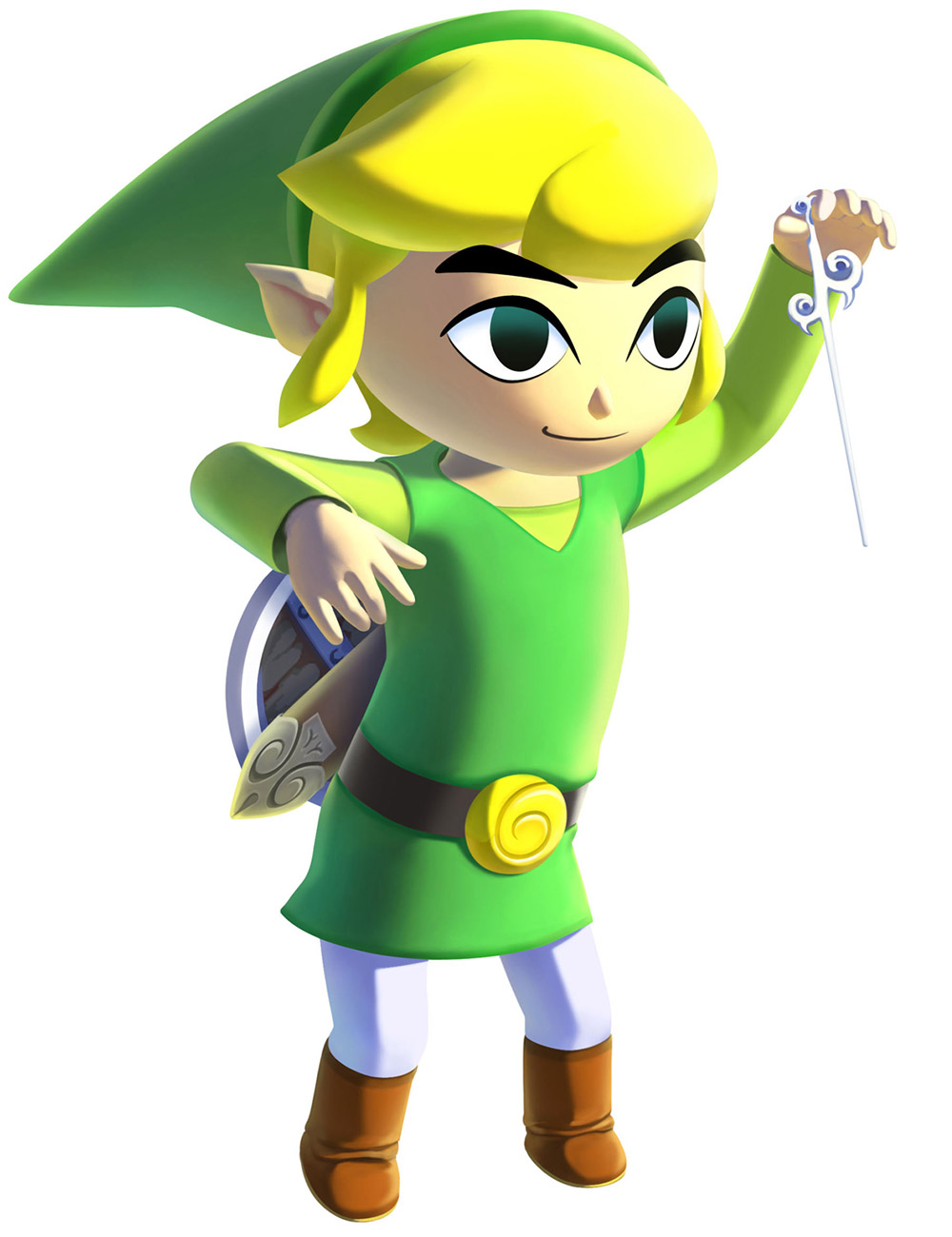 HD Link & Wind Waker Art from The Legend of Zelda: The Wind Waker HD