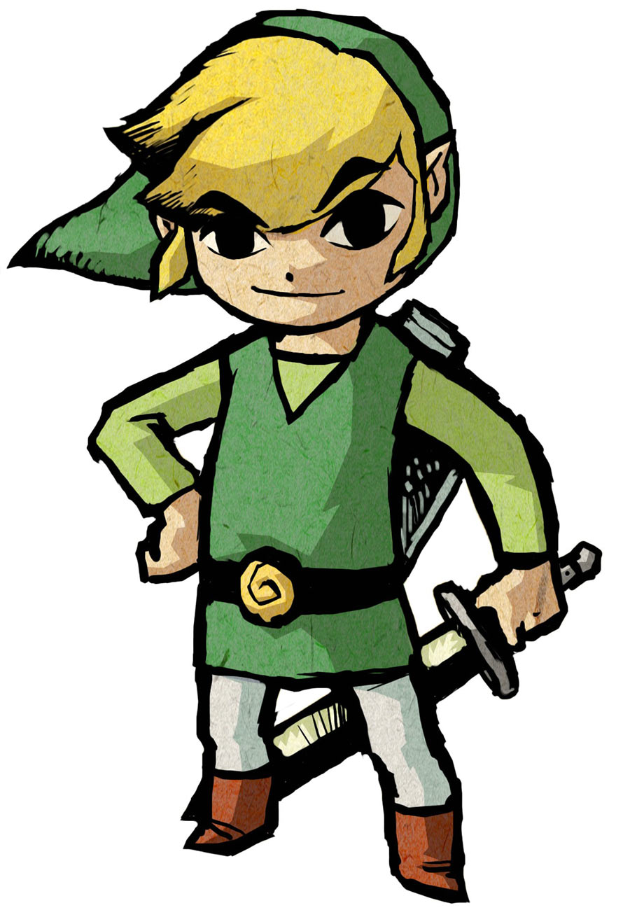 Link Art from The Legend of Zelda: The Wind Waker HD