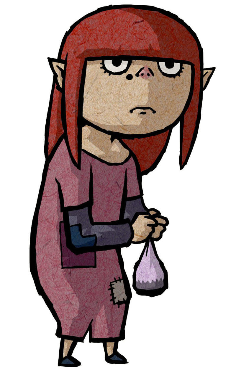 Maggie Art from The Legend of Zelda: The Wind Waker HD
