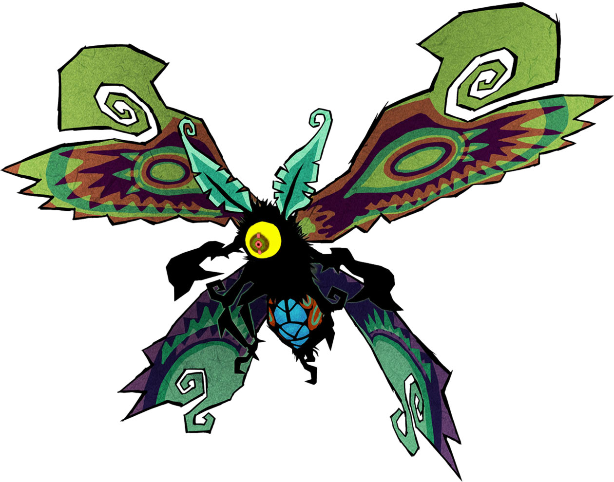 Mothula Art from The Legend of Zelda: The Wind Waker HD