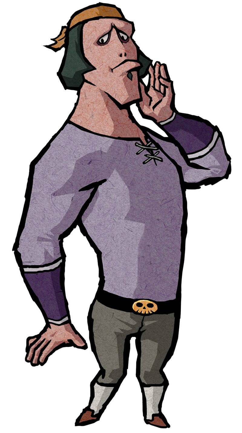 Nudge Art from The Legend of Zelda: The Wind Waker HD