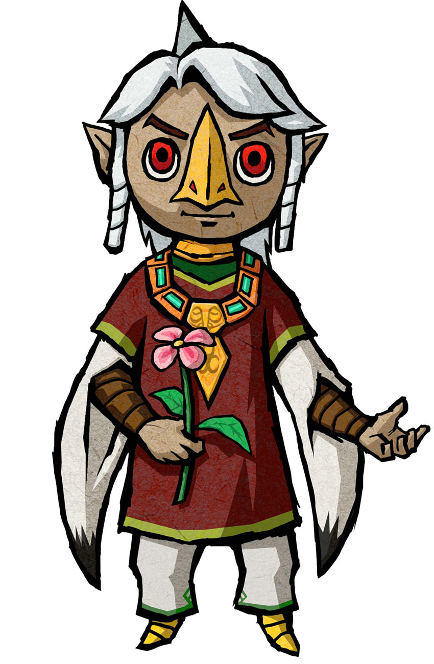 Prince Komali Art from The Legend of Zelda: The Wind Waker HD