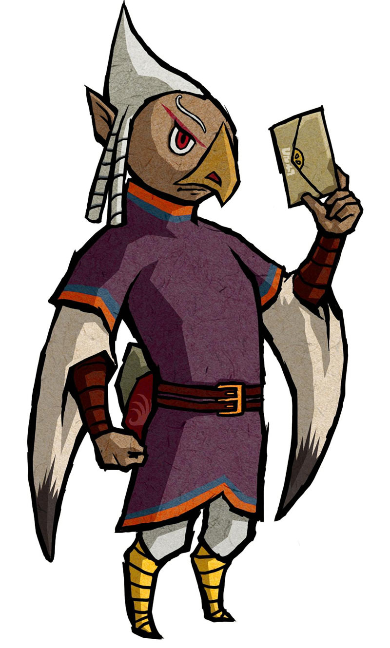 Quill Art from The Legend of Zelda: The Wind Waker HD