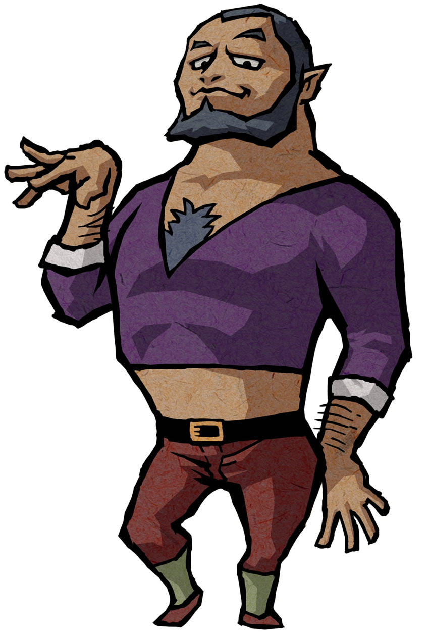 Senza Art from The Legend of Zelda: The Wind Waker HD