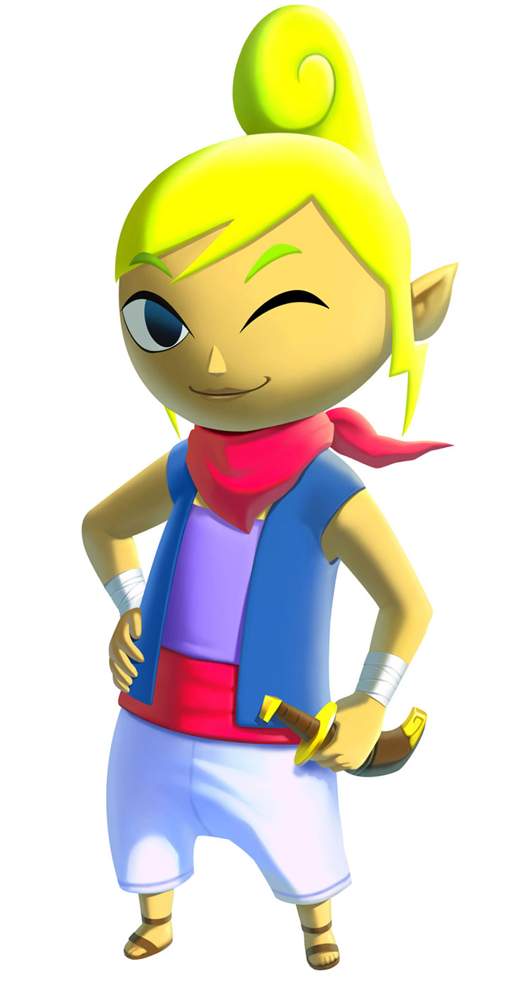 HD Tetra Art from The Legend of Zelda: The Wind Waker HD