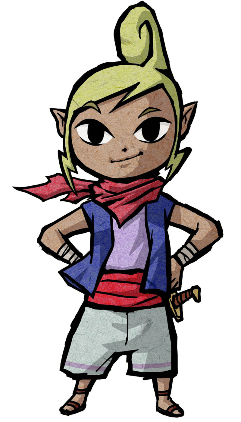 Tetra Art from The Legend of Zelda: The Wind Waker HD