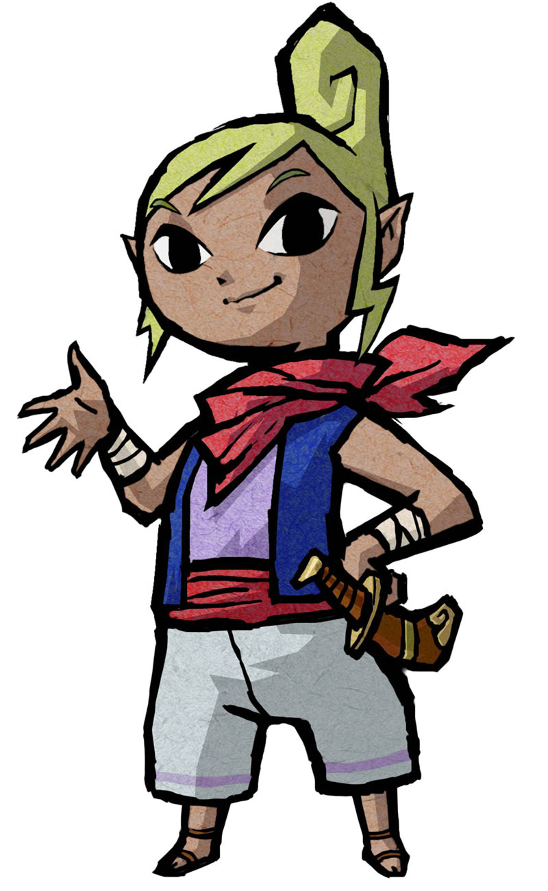 Tetra Art from The Legend of Zelda: The Wind Waker HD