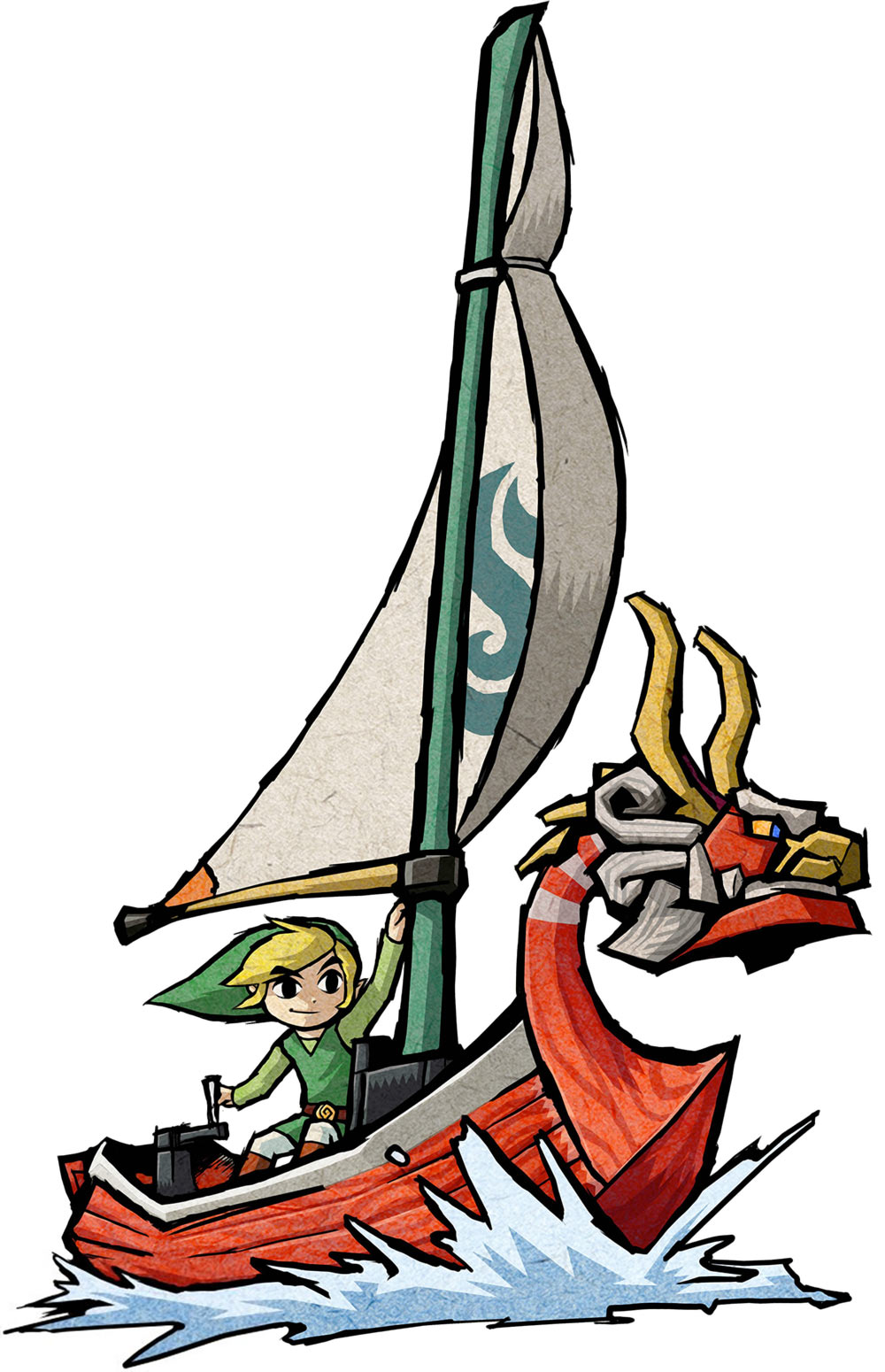 The King of Red Lions Art from The Legend of Zelda: The Wind Waker HD