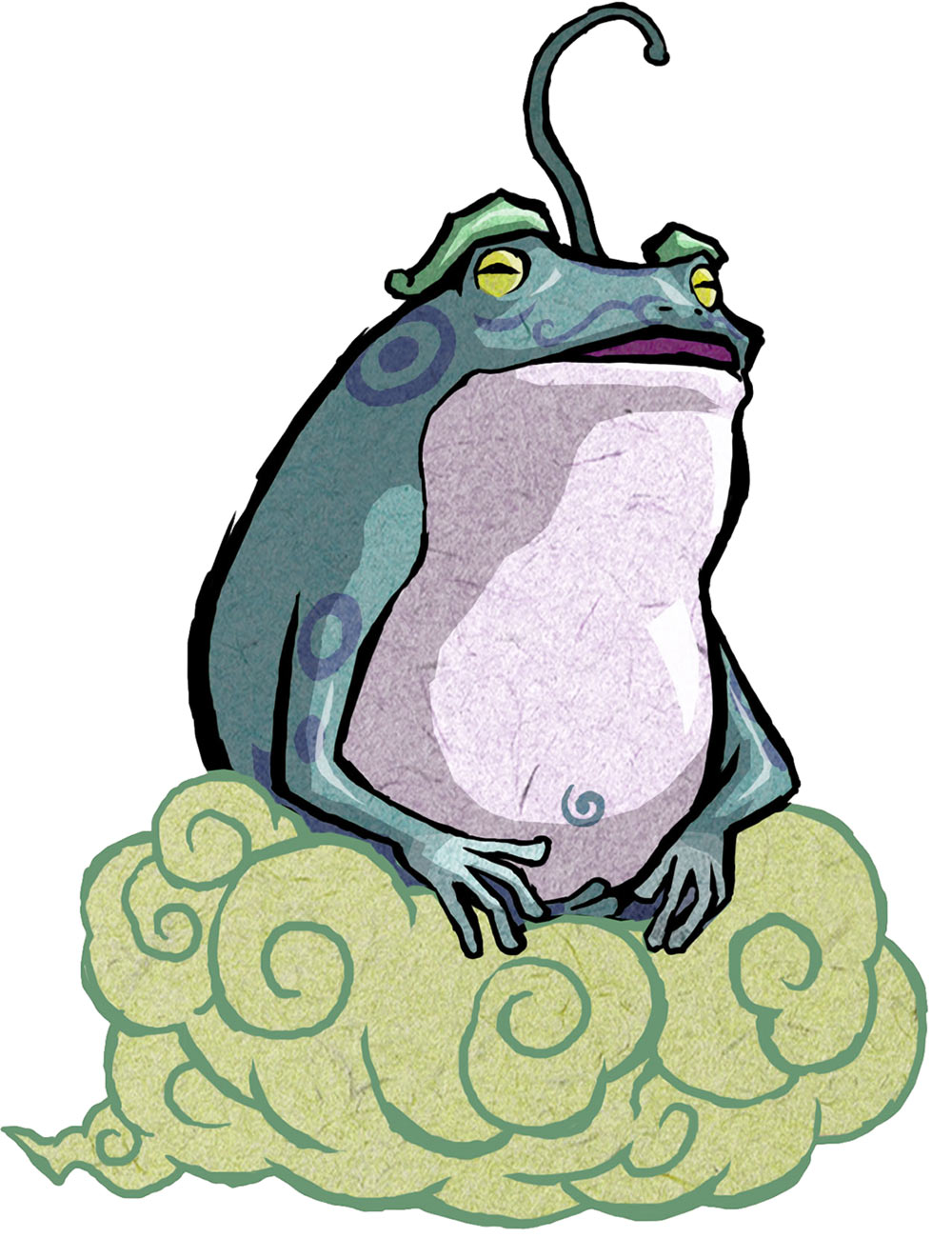 Zephos Art from The Legend of Zelda: The Wind Waker HD