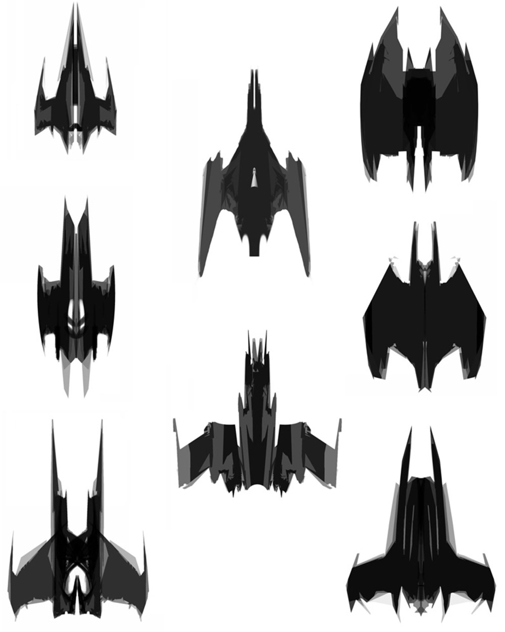 Batwing Concept Art from Batman: Arkham Origins