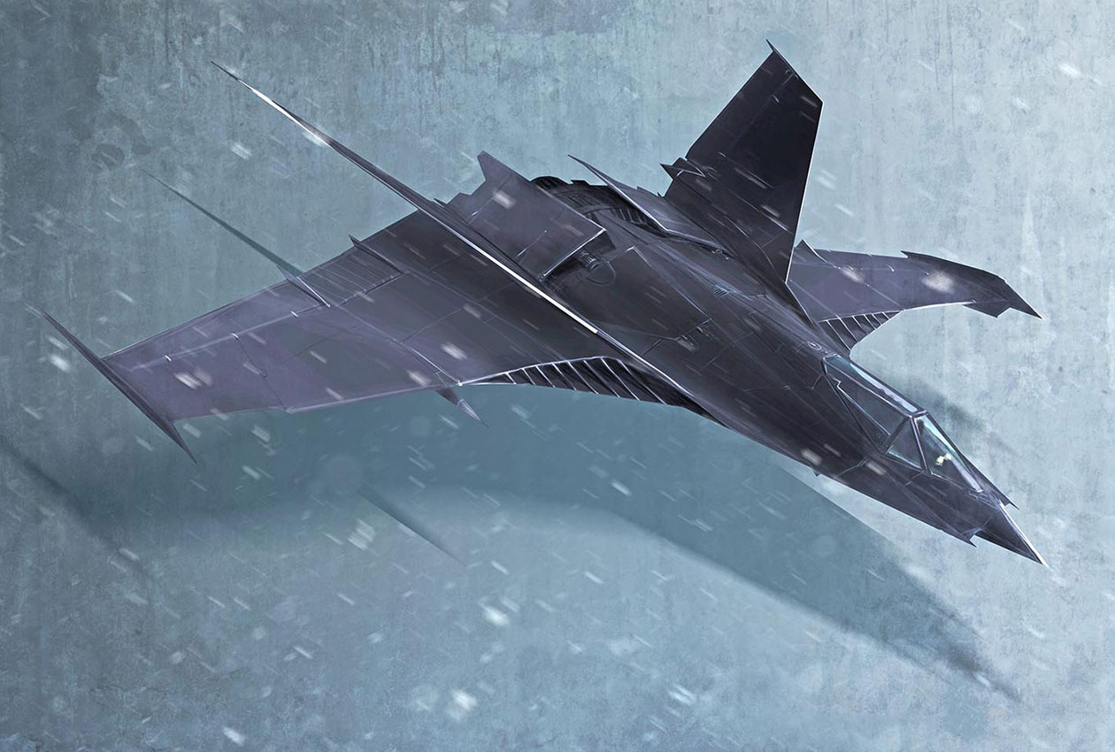 Batwing Art from Batman: Arkham Origins