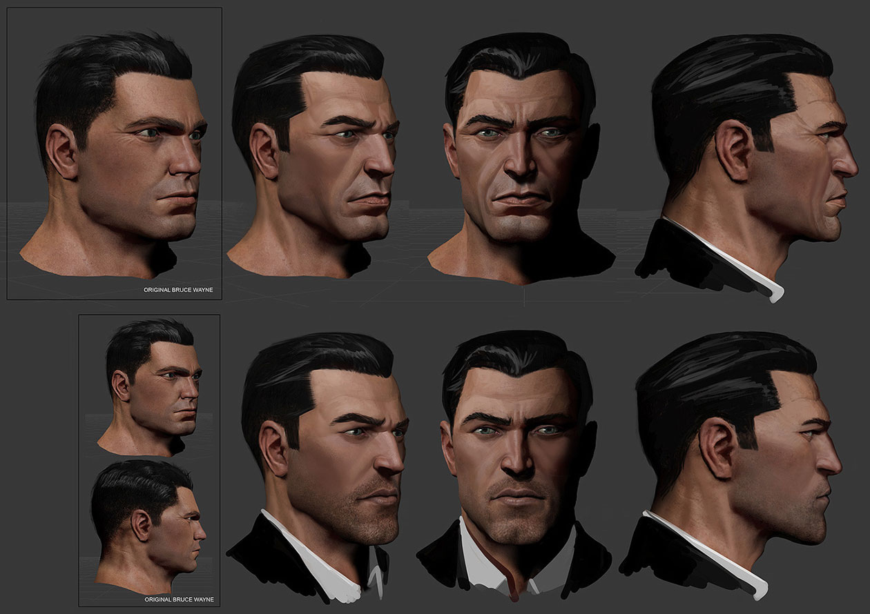 Bruce Wayne Art from Batman: Arkham Origins