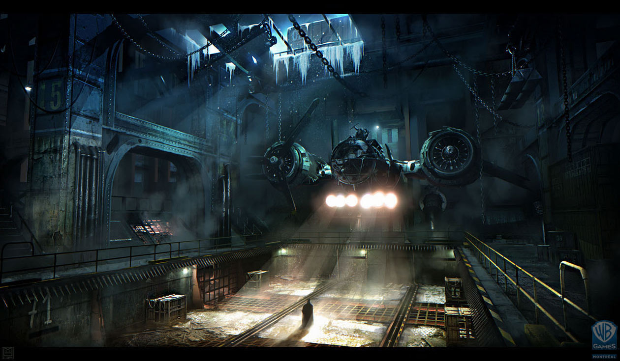 Cargo Hold Art from Batman: Arkham Origins