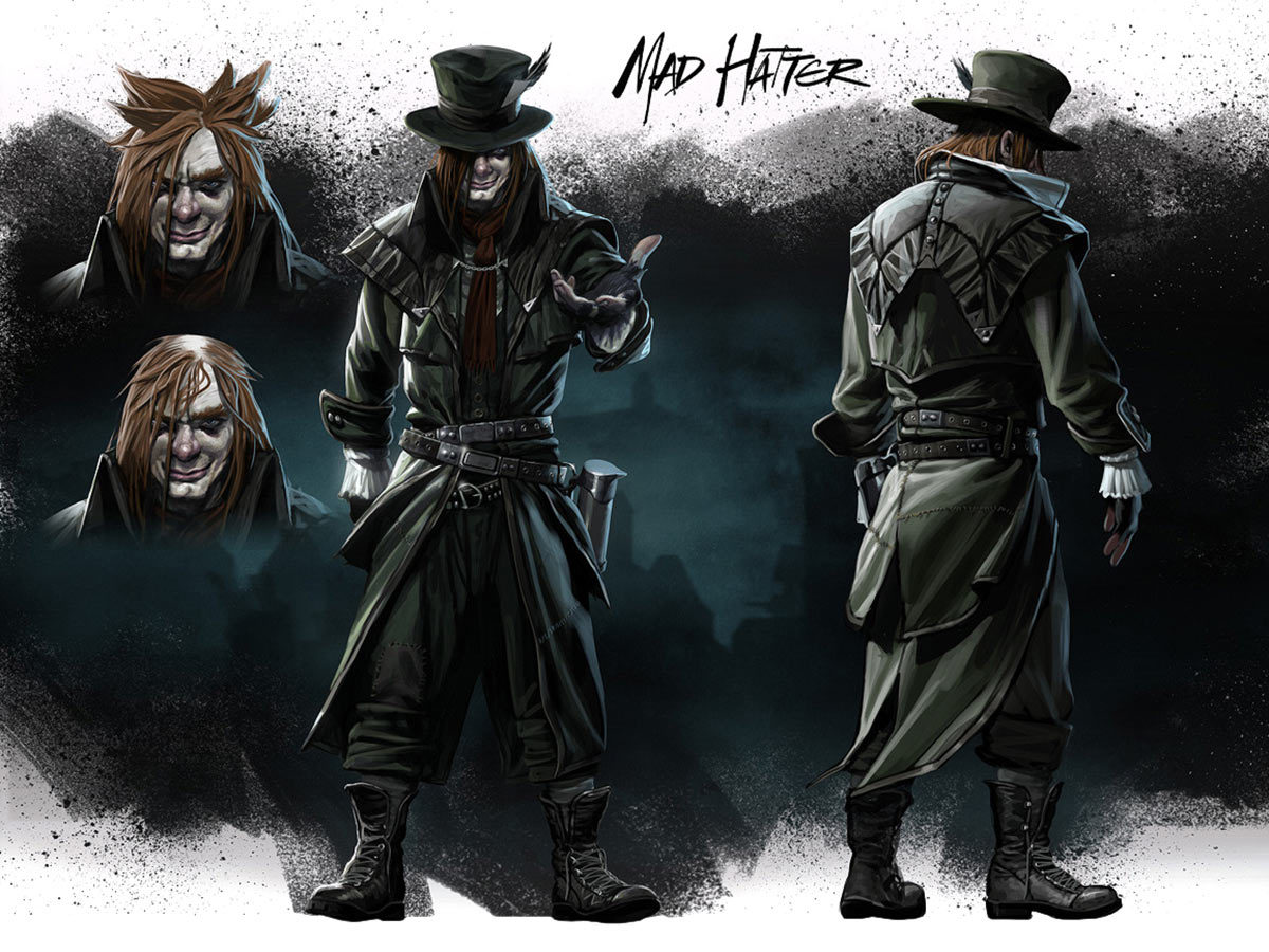 Mad Hatter Art from Batman: Arkham Origins