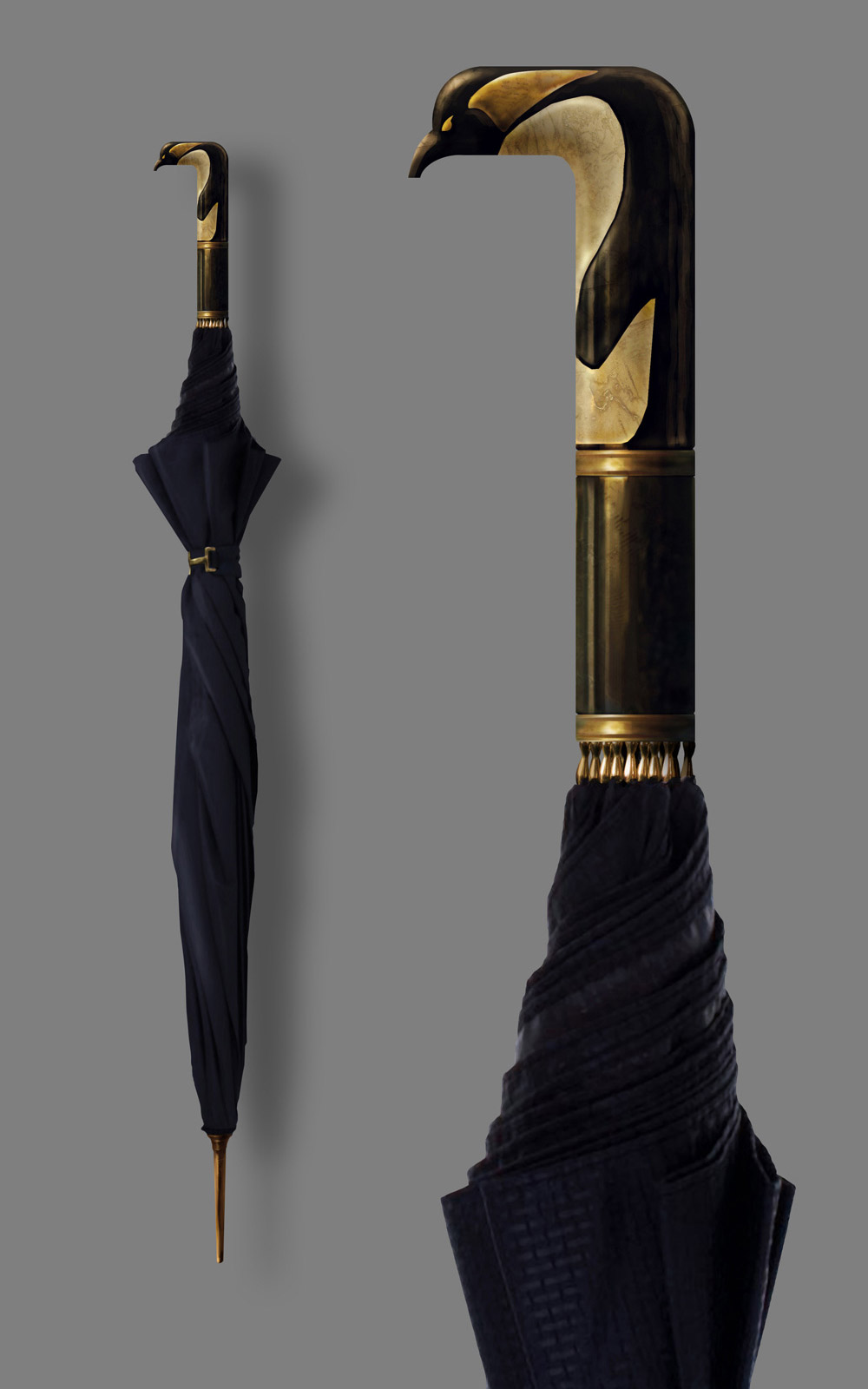 Penguin's Umbrella Art from Batman: Arkham Origins
