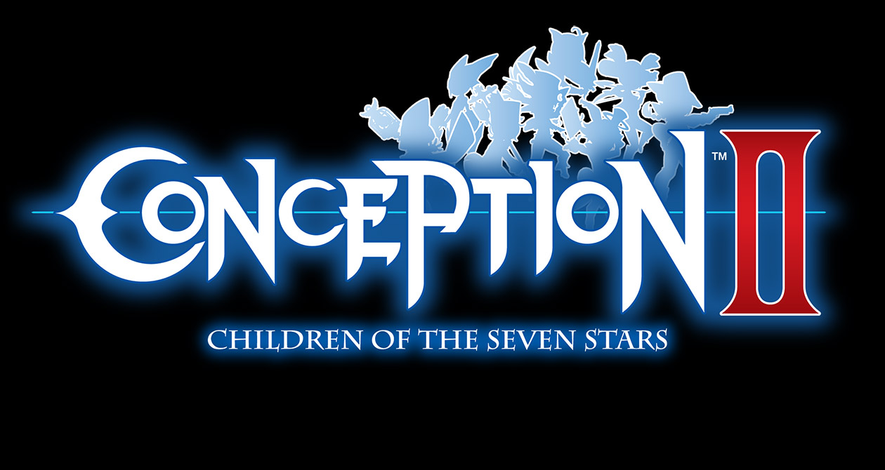 Black Logo Art from Conception II: Children of the Seven Stars