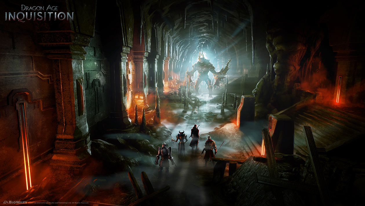 Cave Art from Dragon Age: Inquisition