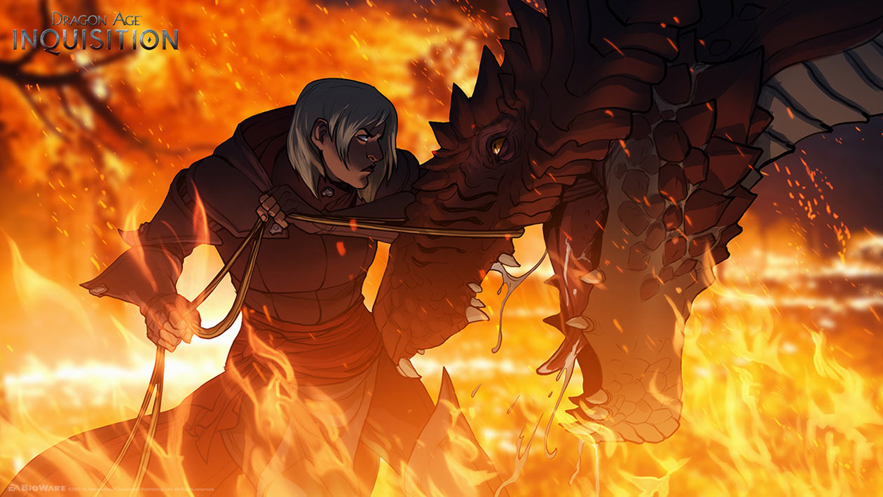 Dragon Tamer Art from Dragon Age: Inquisition