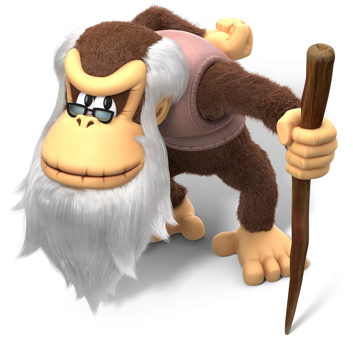 Cranky Kong Art from Donkey Kong Country: Tropical Freeze