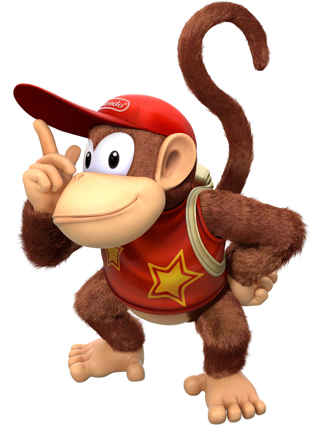 Diddy Kong Art from Donkey Kong Country: Tropical Freeze