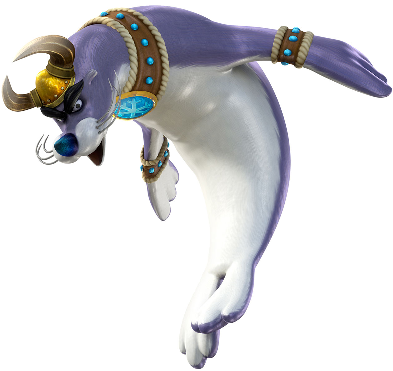 Seal Boss Art from Donkey Kong Country: Tropical Freeze