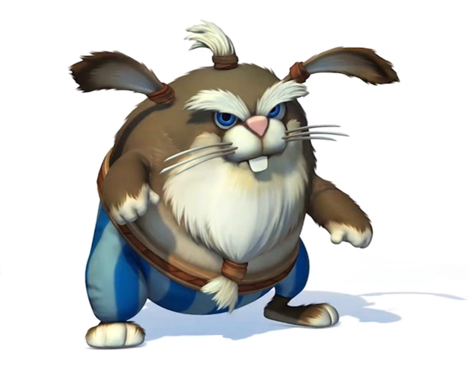 Snowmad Rabbit Art from Donkey Kong Country: Tropical Freeze