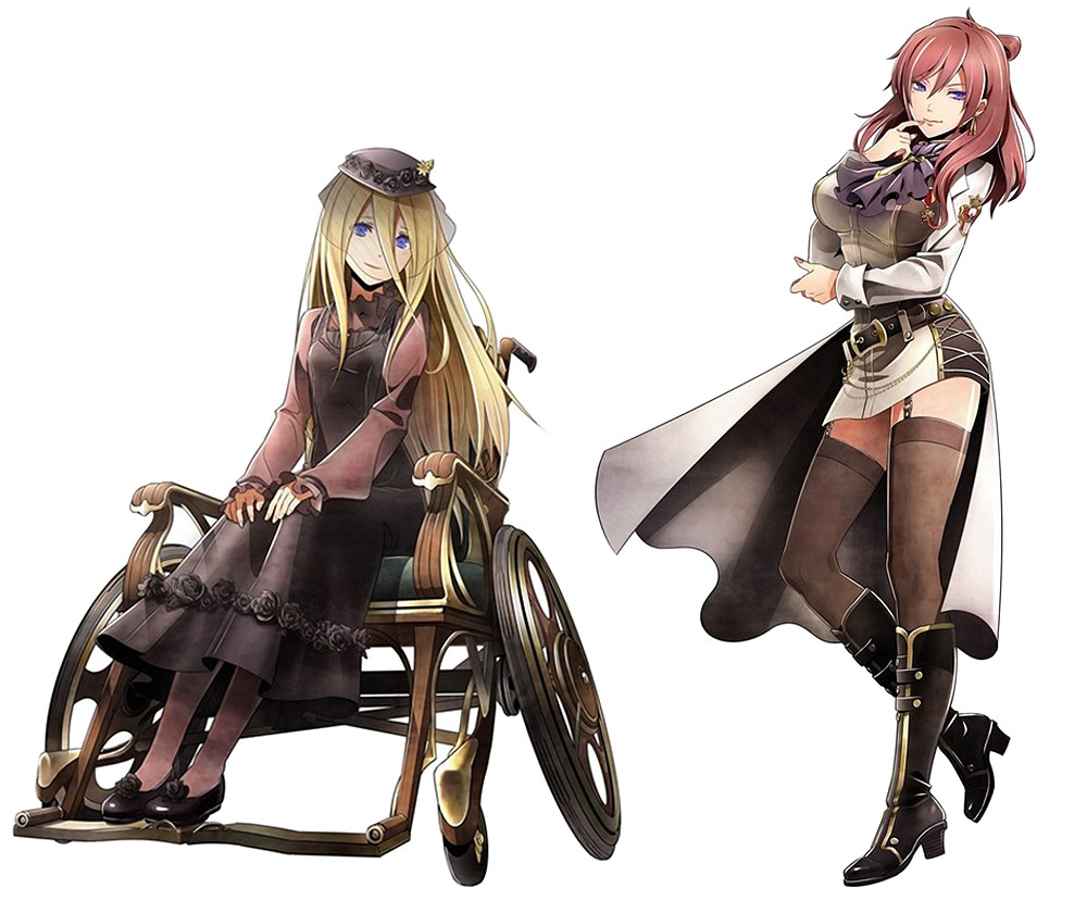 Rachel & Leah Claudius Art from God Eater 2