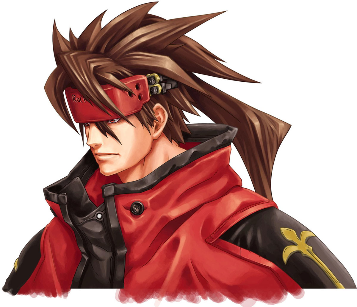 Sol Badguy Portrait Art from Guilty Gear 2: Overture
