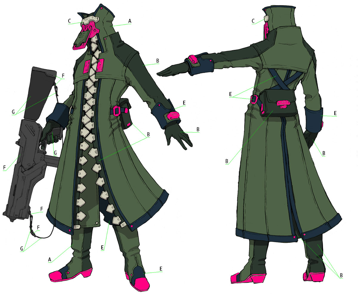 Senate Soldier Art from Guilty Gear Vastedge XT