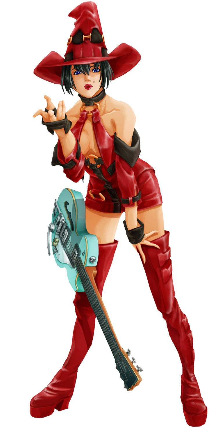 I-No Art from Guilty Gear X2 #Reload