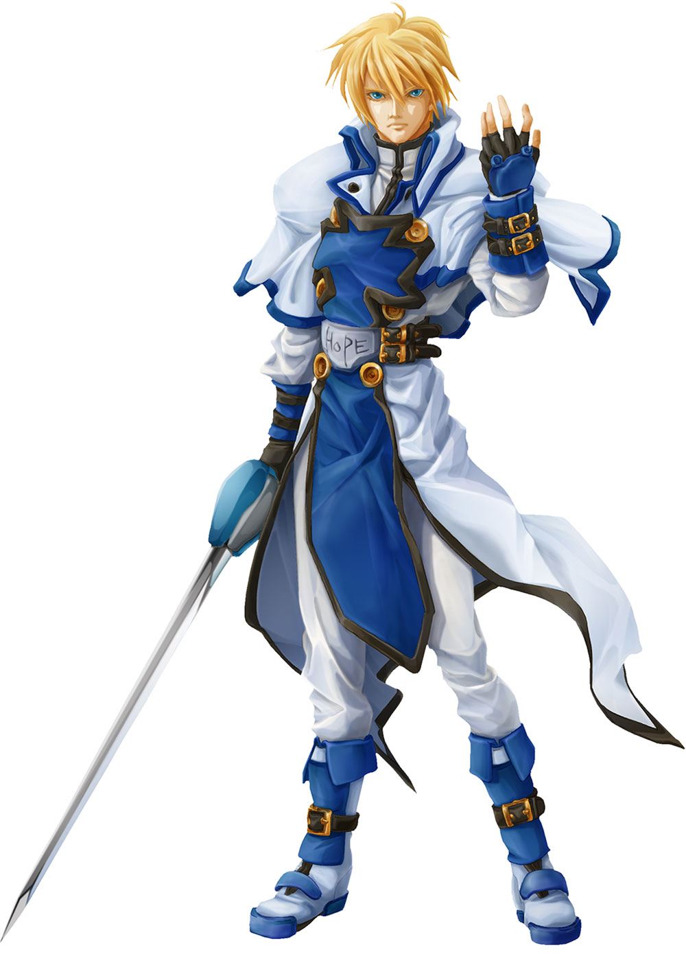 Ky Kiske Art from Guilty Gear X2 #Reload