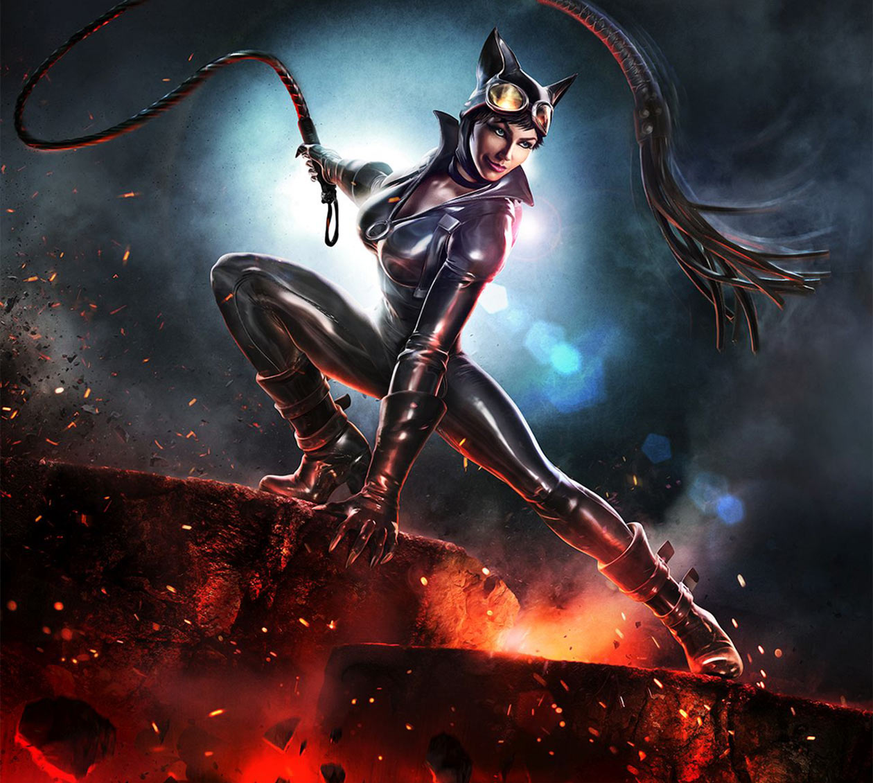 Catwoman Key Art from Infinite Crisis