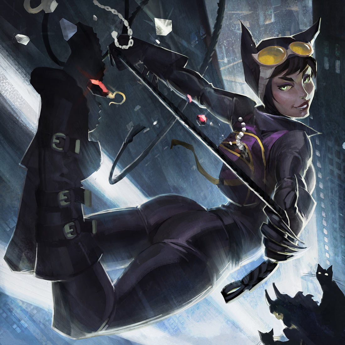 Catwoman Art from Infinite Crisis