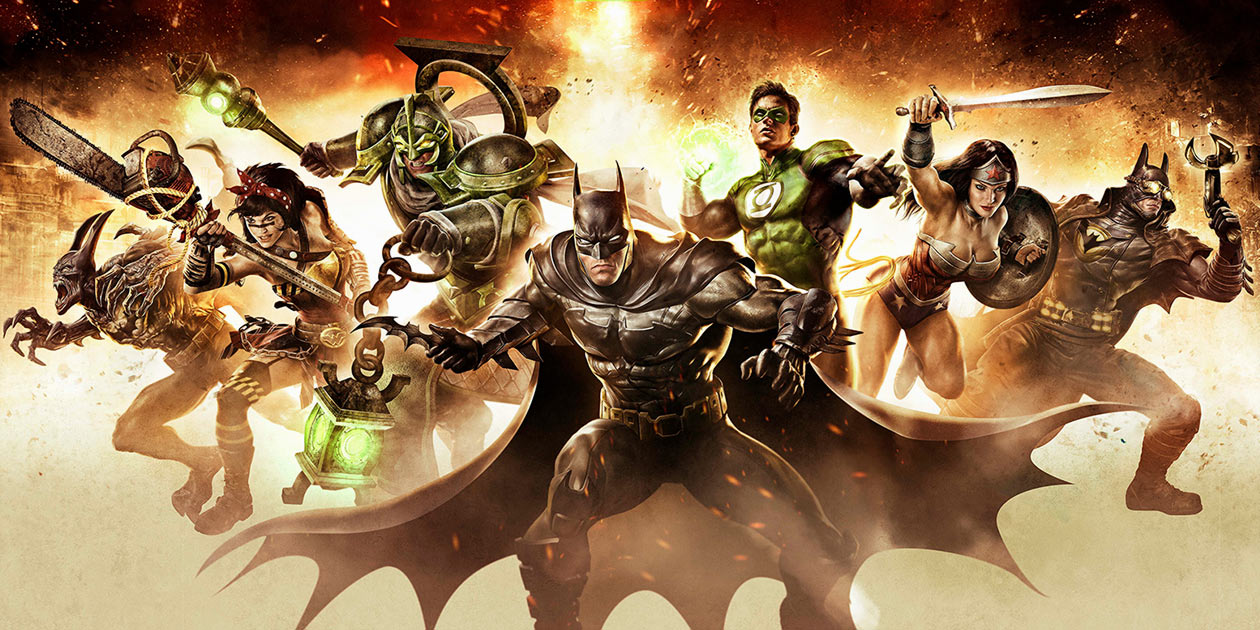 Characters Art from Infinite Crisis