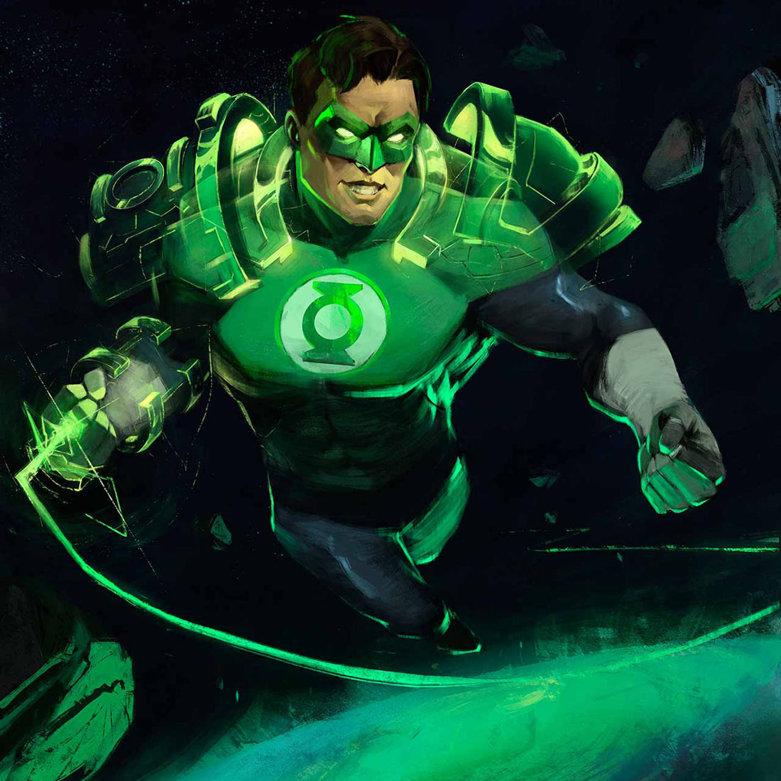 Green Lantern Art from Infinite Crisis