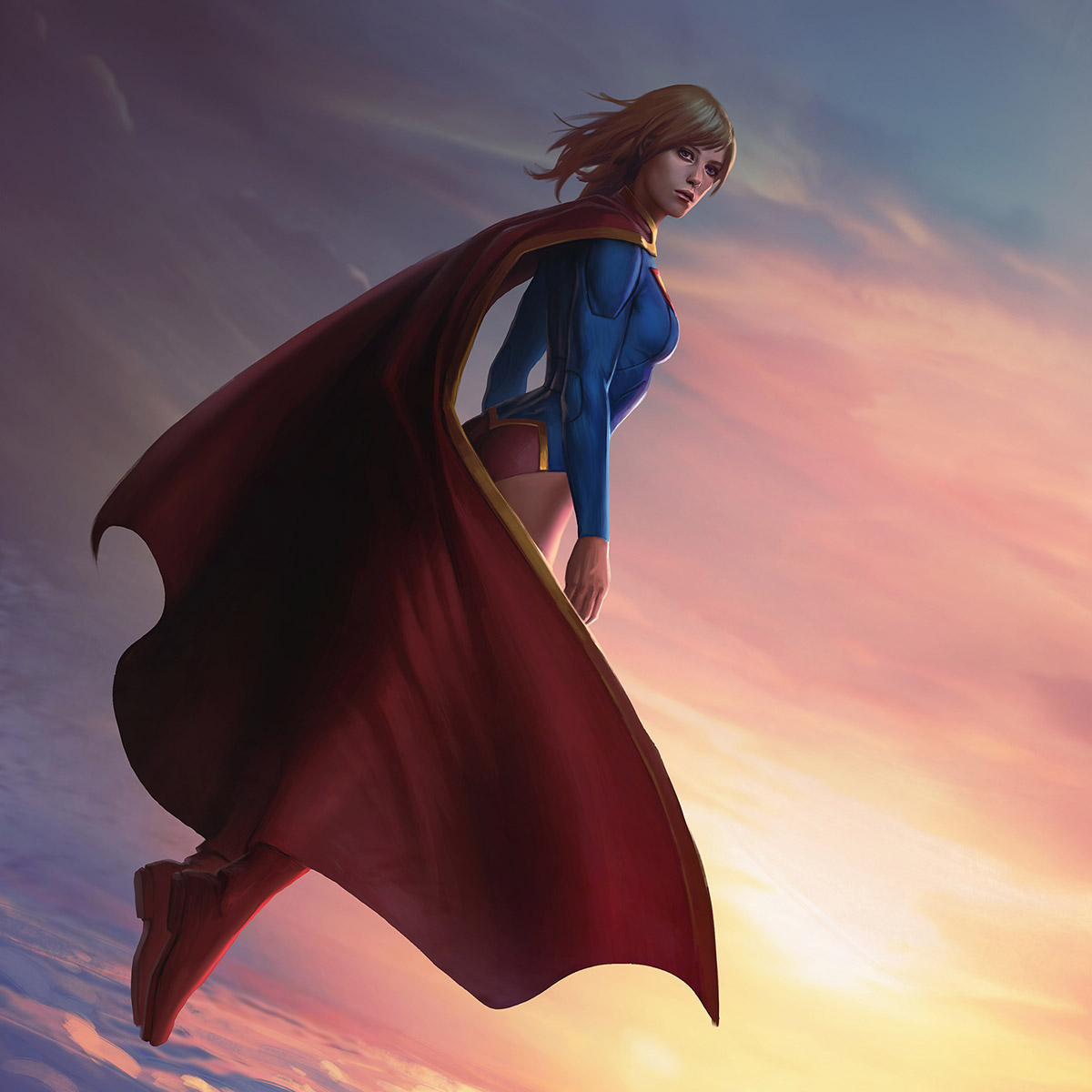 Supergirl Art from Infinite Crisis