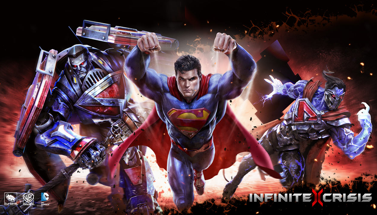 Superman Variants Art from Infinite Crisis